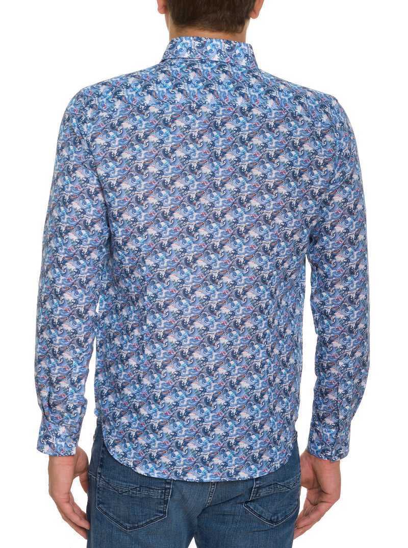 Multi Robert Graham Big Sur Long Sleeve Button Down Shirt | 958014FCB