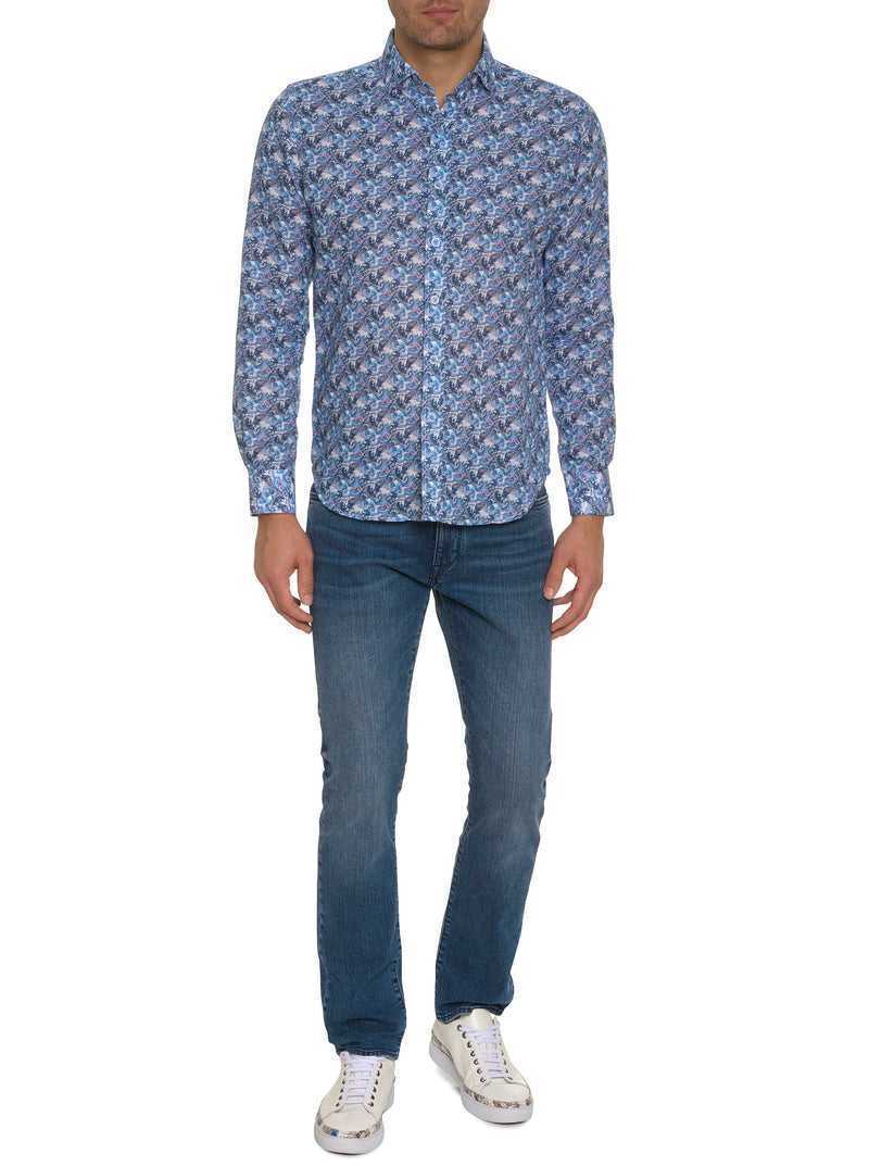 Multi Robert Graham Big Sur Long Sleeve Button Down Shirt | 958014FCB