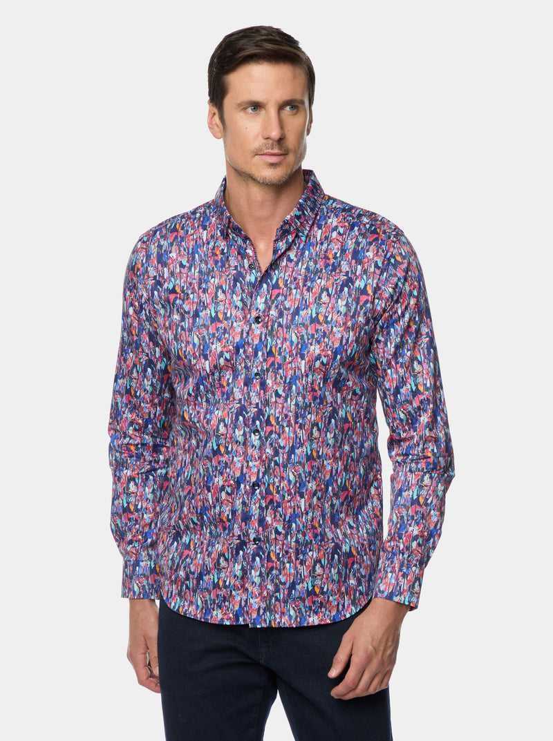 Multi Robert Graham Brighton Long Sleeve Button Down Shirt | 261340ANZ