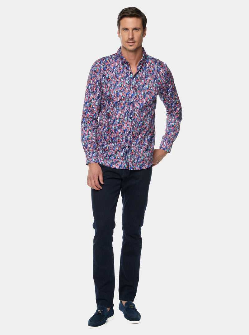 Multi Robert Graham Brighton Long Sleeve Button Down Shirt | 261340ANZ