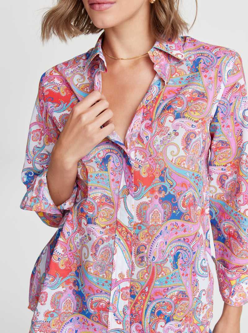 Multi Robert Graham Carrie Shirt | 492835CZN