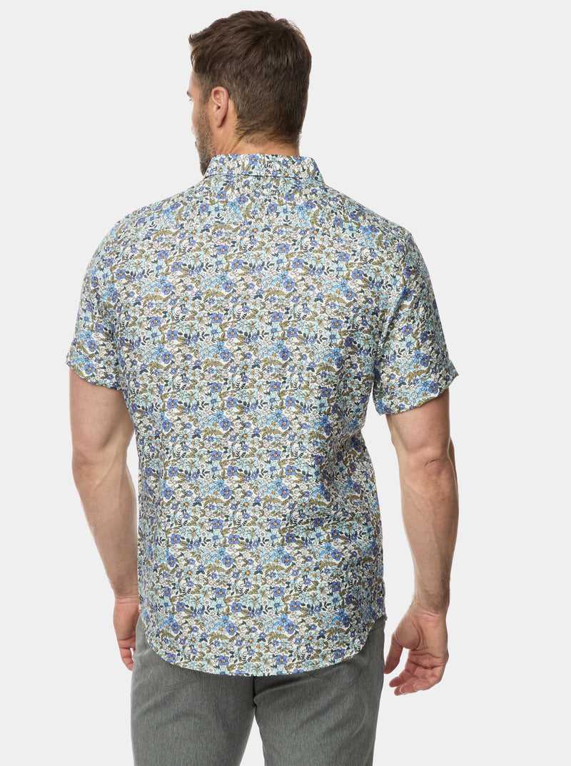 Multi Robert Graham Craso Short Sleeve Button Down Shirt | 847915OUP