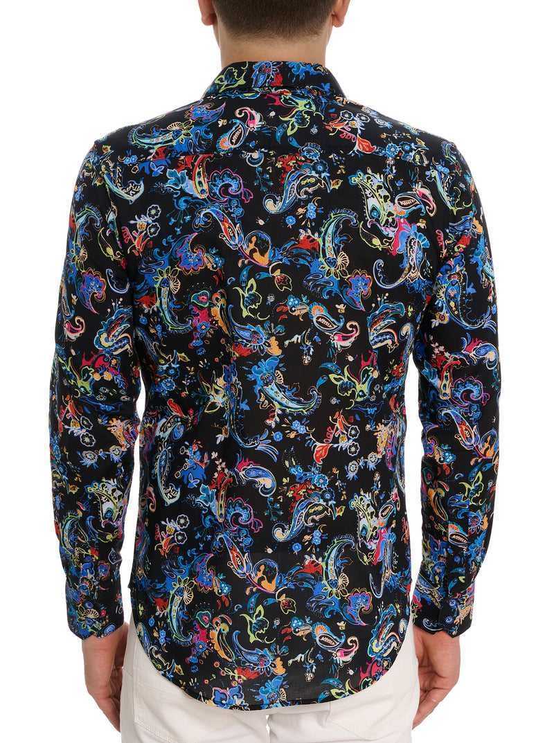 Multi Robert Graham Electric Reef Long Sleeve Button Down Shirt | 328014KZA