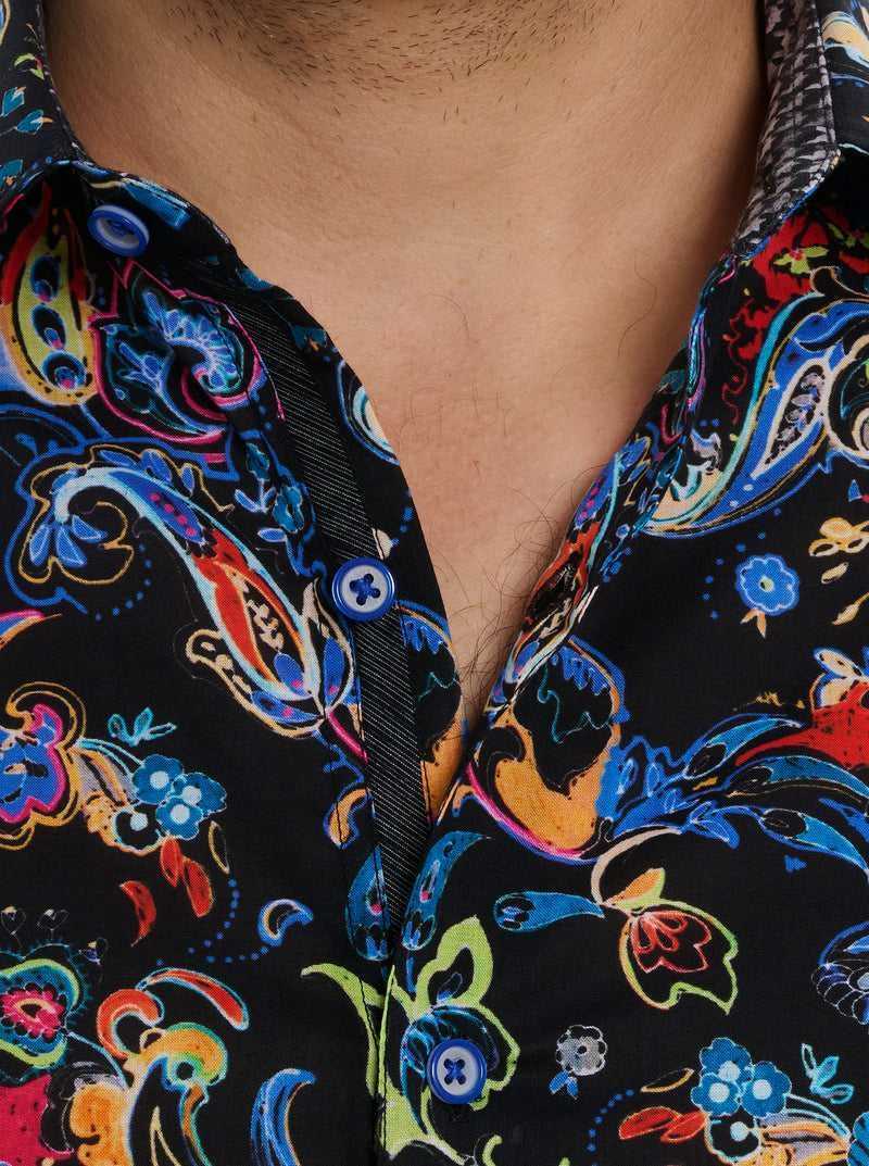 Multi Robert Graham Electric Reef Long Sleeve Button Down Shirt | 328014KZA