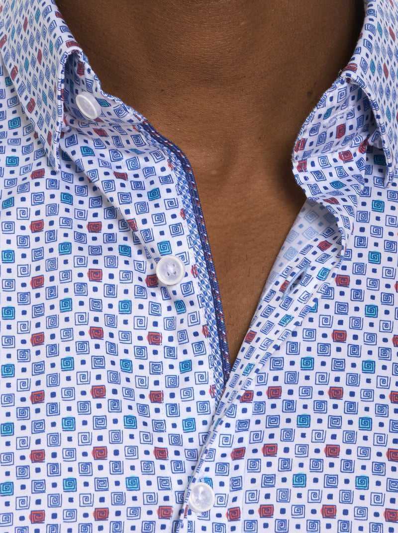 Multi Robert Graham Favre Long Sleeve Button Down Shirt | 523964IPG