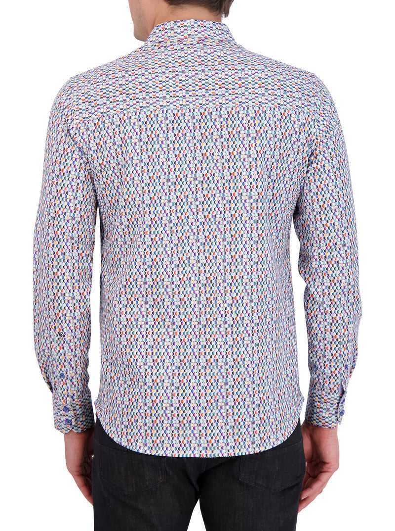 Multi Robert Graham Flamenco Motion Long Sleeve Knit Shirt | 832674RVS