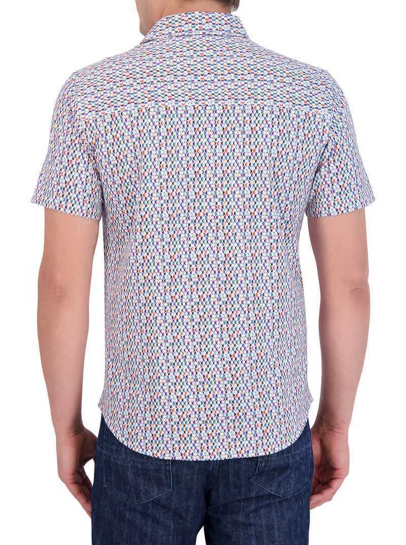 Multi Robert Graham Flamenco Motion Short Sleeve Knit Shirt | 092453XGF