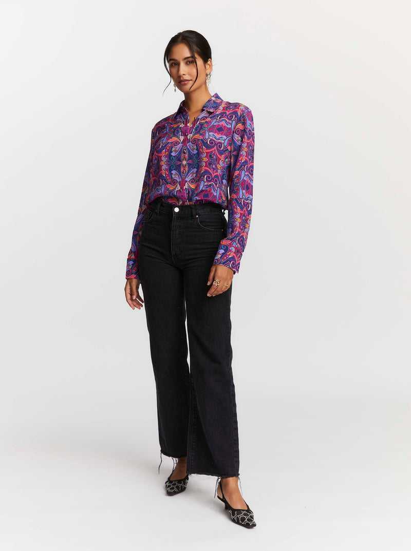 Multi Robert Graham Gabriela Shirt | 450983BOH