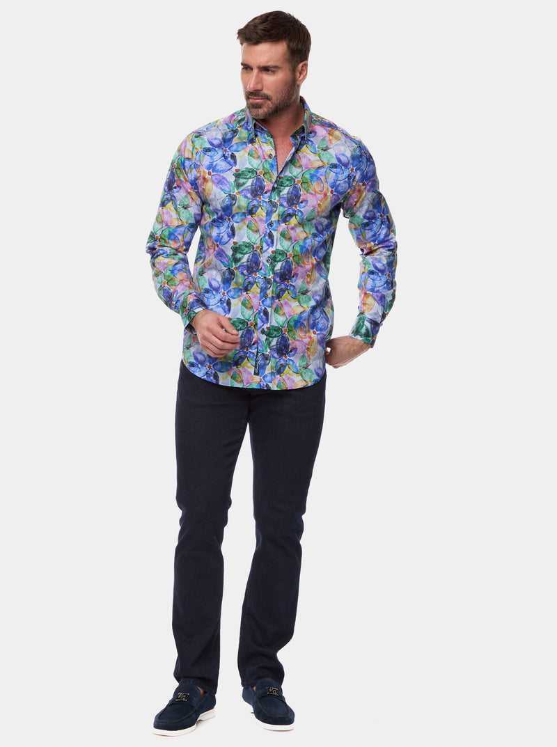 Multi Robert Graham Gordon Long Sleeve Button Down Shirt | 209175RPX