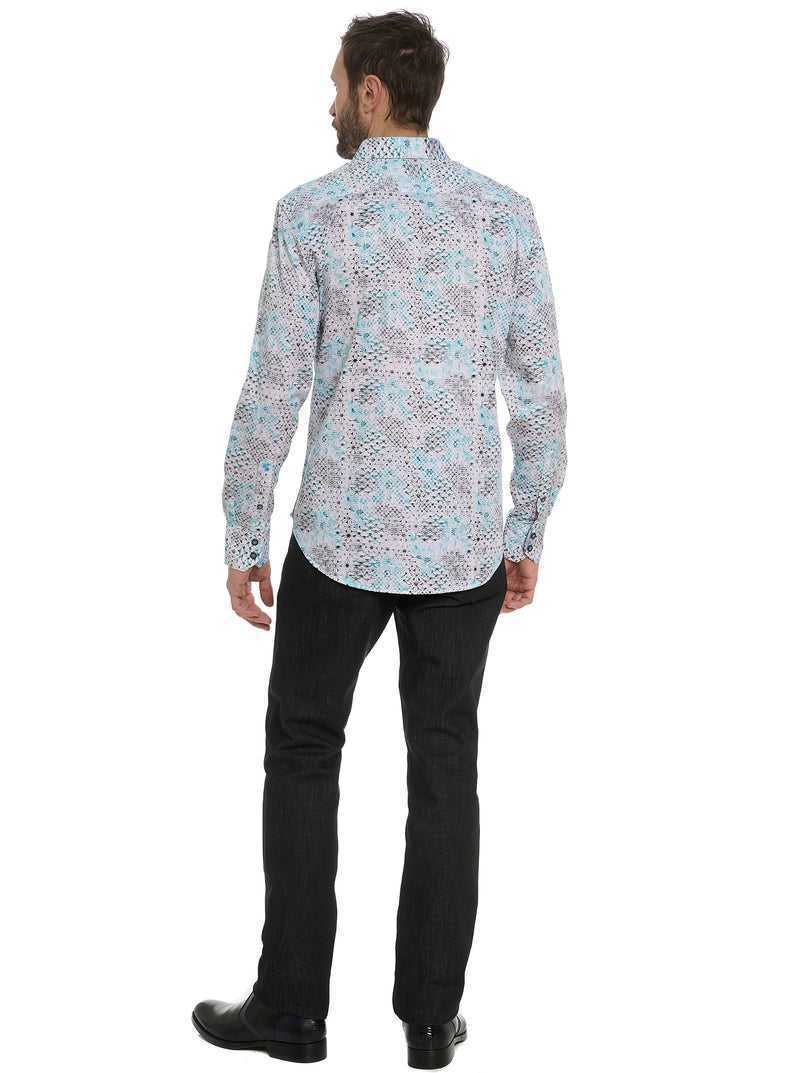 Multi Robert Graham Hendriks Long Sleeve Button Down Shirt | 016947UZQ