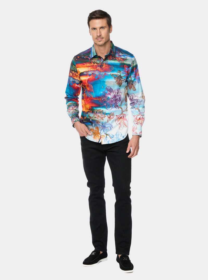 Multi Robert Graham Inverness Long Sleeve Button Down Shirt | 041783WTI