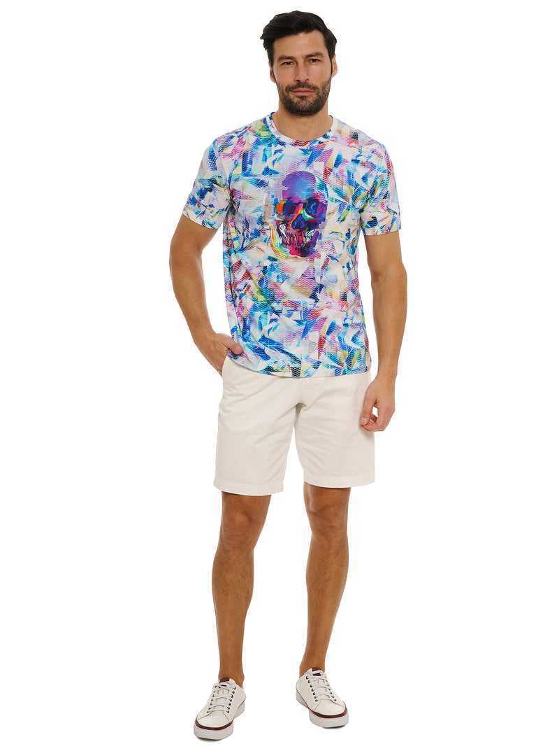 Multi Robert Graham Kaleidoskull T-shirt | 769825DQT