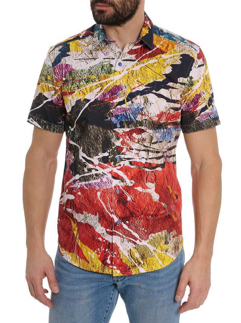 Multi Robert Graham Laredo Short Sleeve Button Down Shirt | 549720NUC