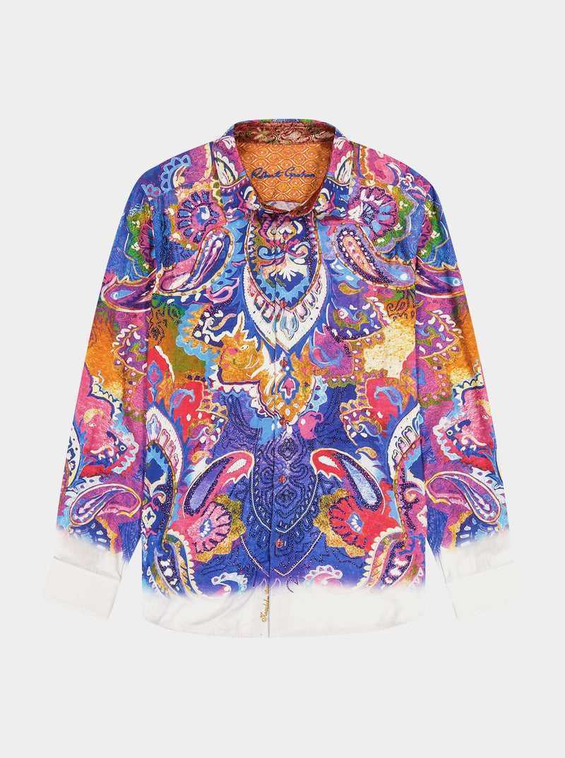 Multi Robert Graham Limited Edition Bead My Guest Long Sleeve Button Down Shirt | 435270LQE