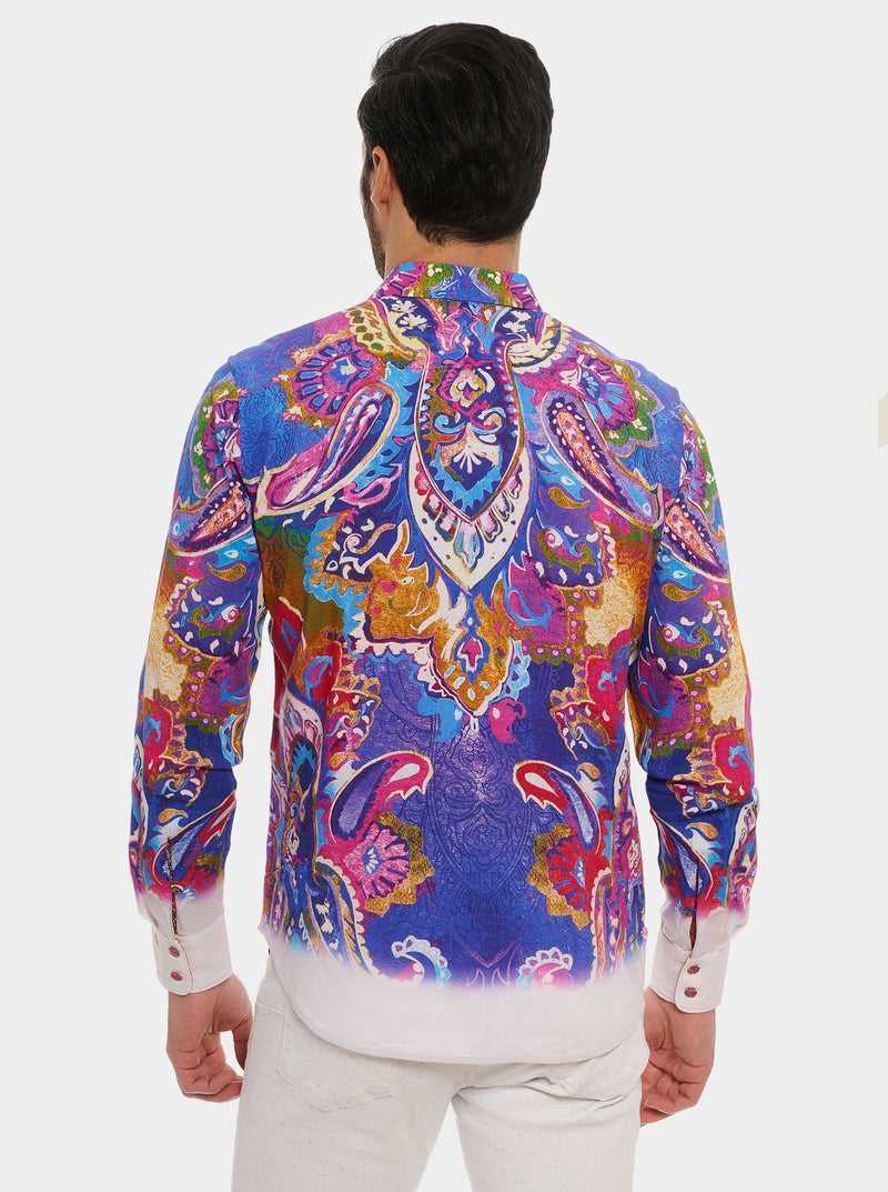 Multi Robert Graham Limited Edition Bead My Guest Long Sleeve Button Down Shirt | 435270LQE