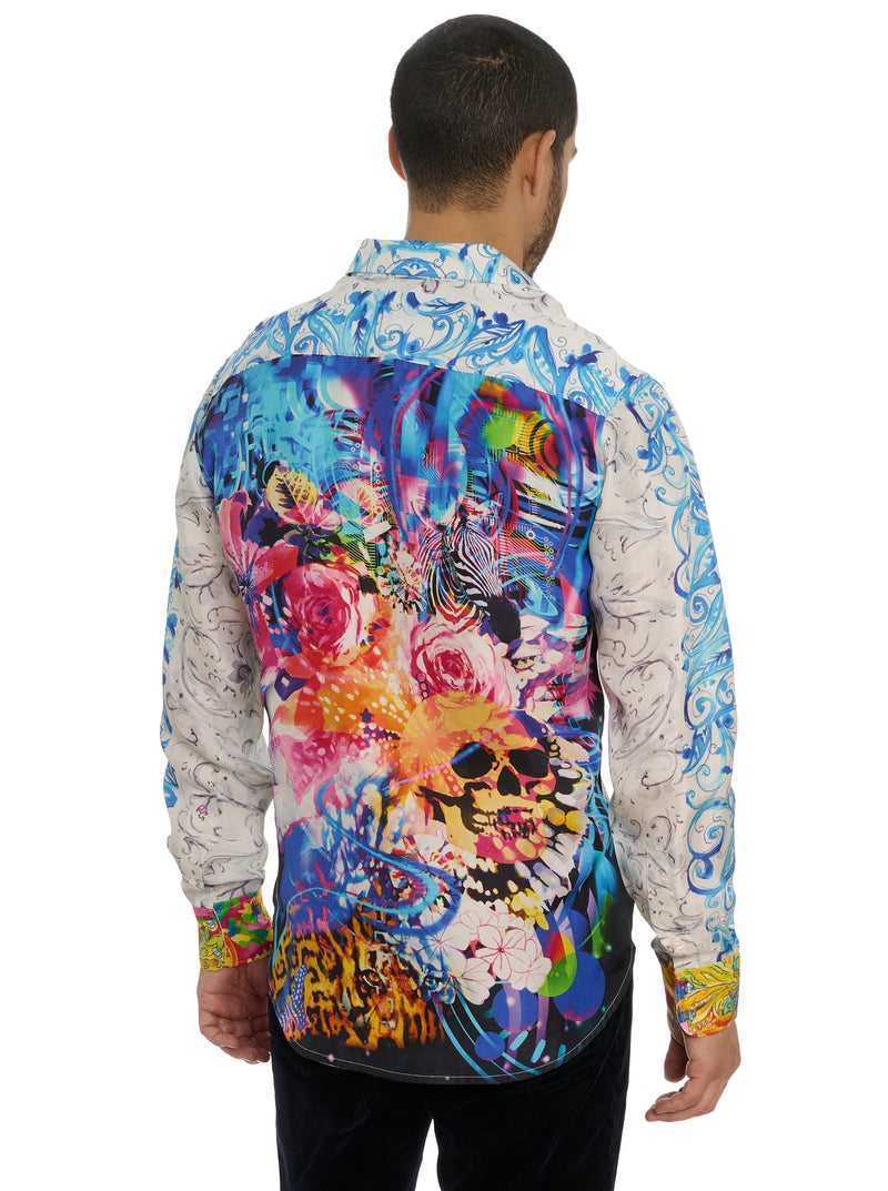 Multi Robert Graham Limited Edition The B Hudson Long Sleeve Button Down Shirt | 431092XLS