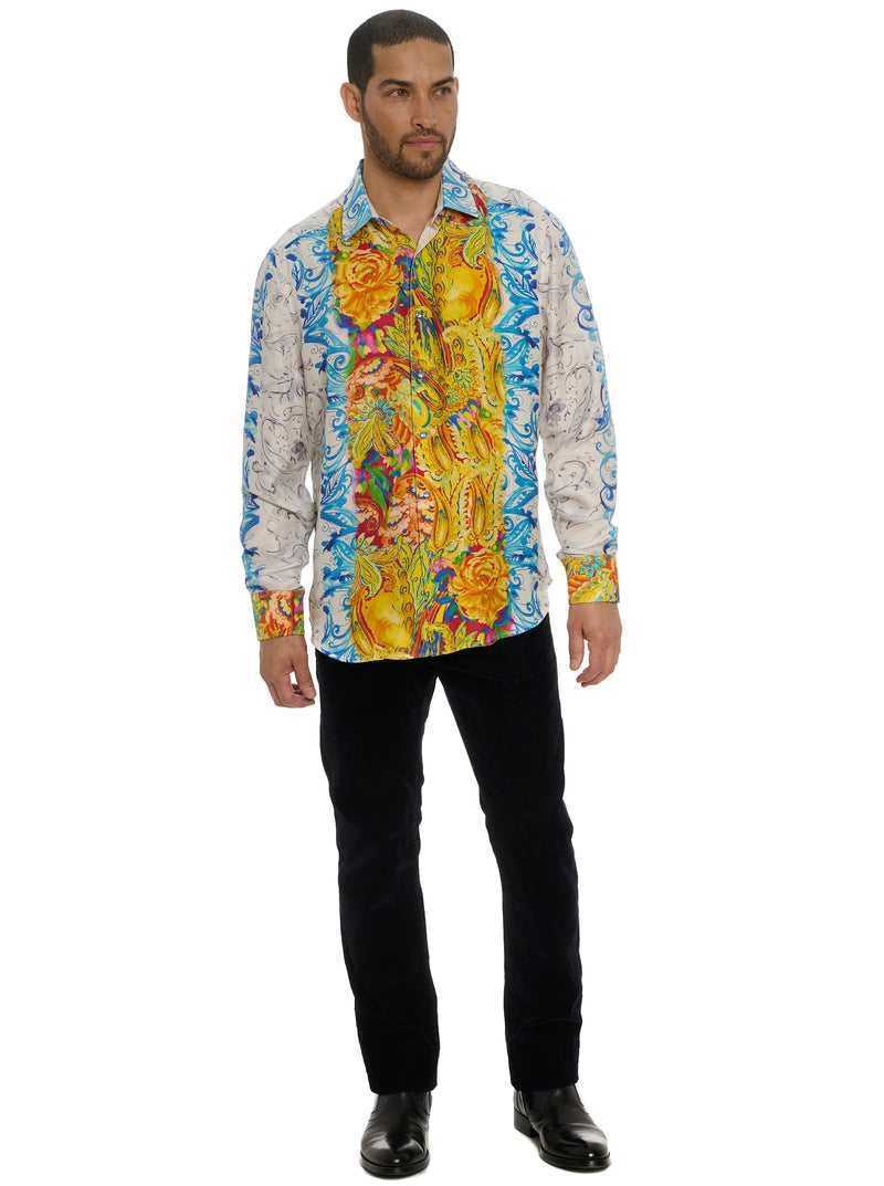 Multi Robert Graham Limited Edition The B Hudson Long Sleeve Button Down Shirt | 431092XLS