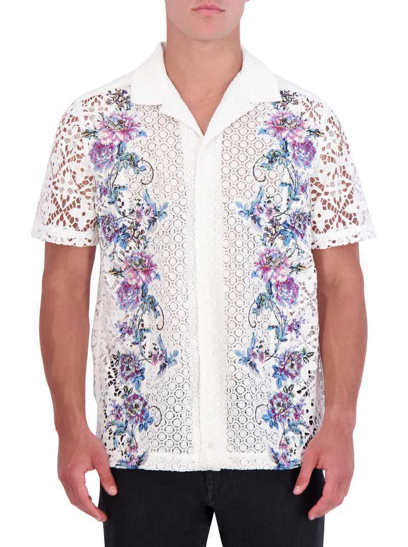 Multi Robert Graham Limited Edition Vine Vista Short Sleeve Button Down Shirt | 608231HCD