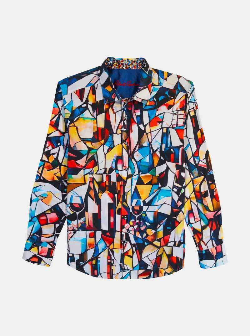 Multi Robert Graham Mosaic Mixer Long Sleeve Button Down Shirt | 068745ZOL