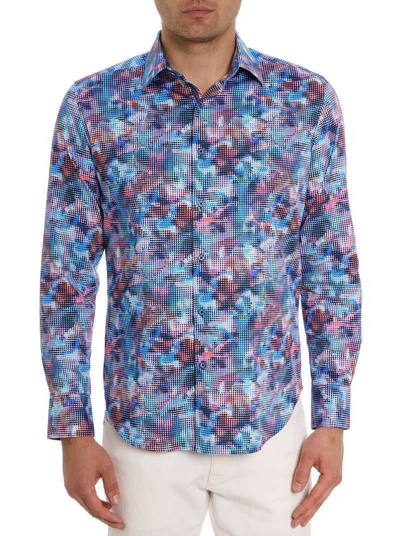 Multi Robert Graham Outer Banks Long Sleeve Button Down Shirt | 634520XSE