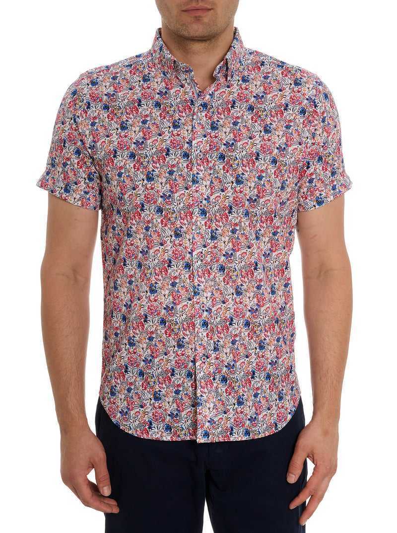 Multi Robert Graham Padar Short Sleeve Button Down Shirt | 097165XZM