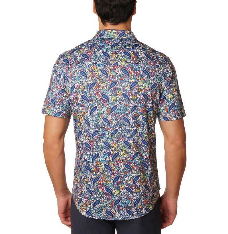 Multi Robert Graham Padova Short Sleeve Knit Shirt | 169452UET