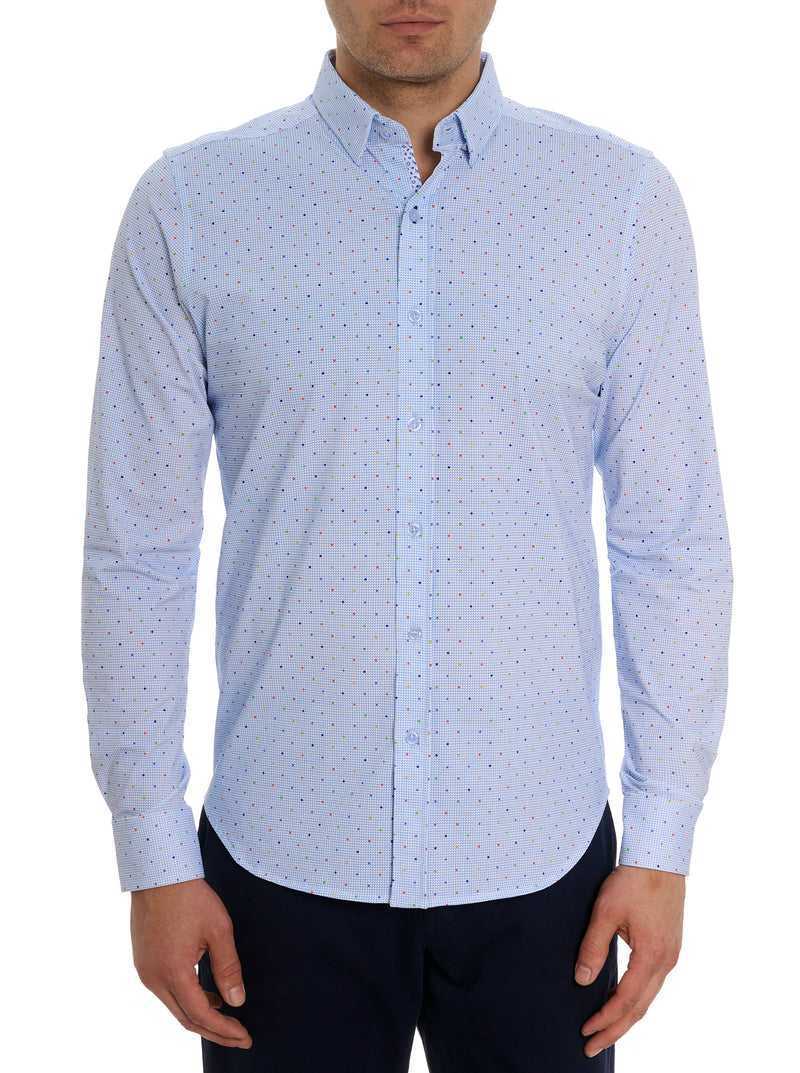 Multi Robert Graham Ren Motion Long Sleeve Knit Shirt | 576938XEF