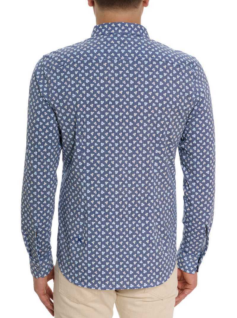 Multi Robert Graham Senan Long Sleeve Knit Shirt | 624057HKM