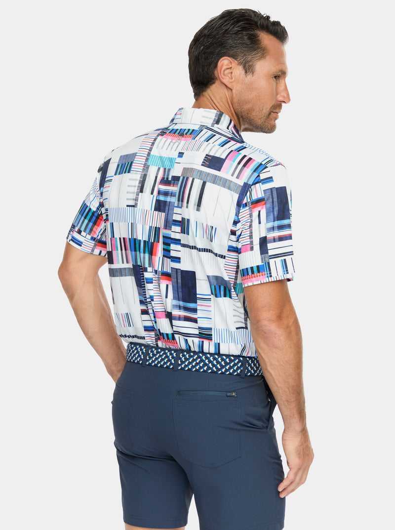 Multi Robert Graham Siro Short Sleeve Knit Polo | 739102KNH