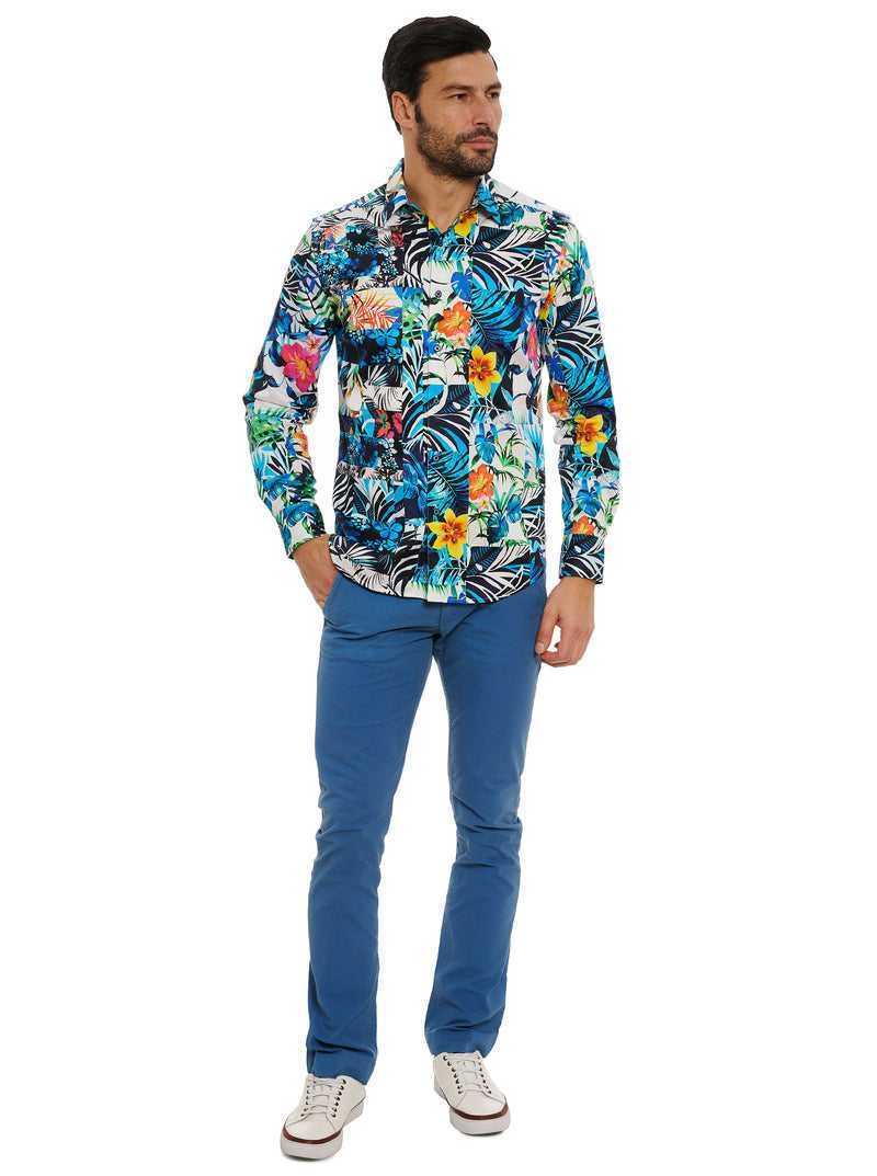 Multi Robert Graham Tahiti Long Sleeve Button Down Shirt | 468175ILY