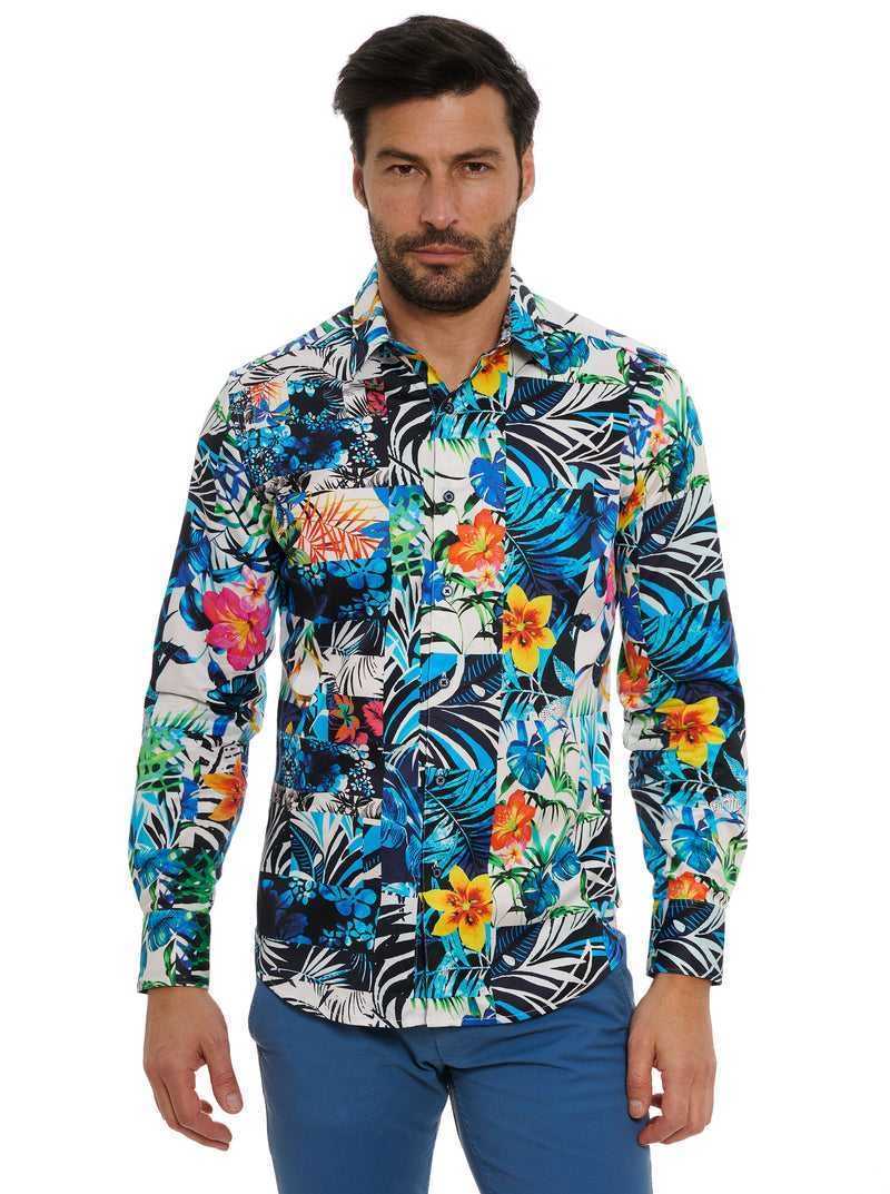 Multi Robert Graham Tahiti Long Sleeve Button Down Shirt | 468175ILY