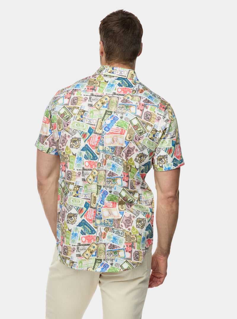 Multi Robert Graham The Heist Short Sleeve Button Down Shirt | 305896VPL