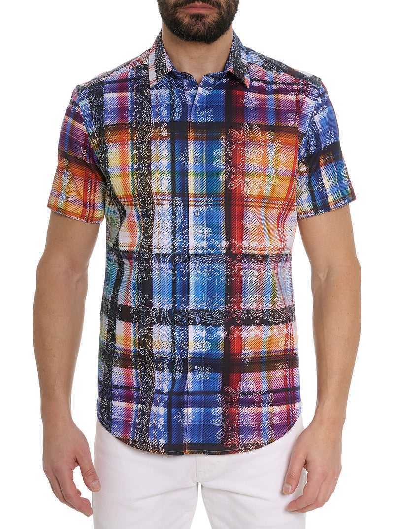 Multi Robert Graham Troyes Short Sleeve Button Down Shirt | 158793FXJ