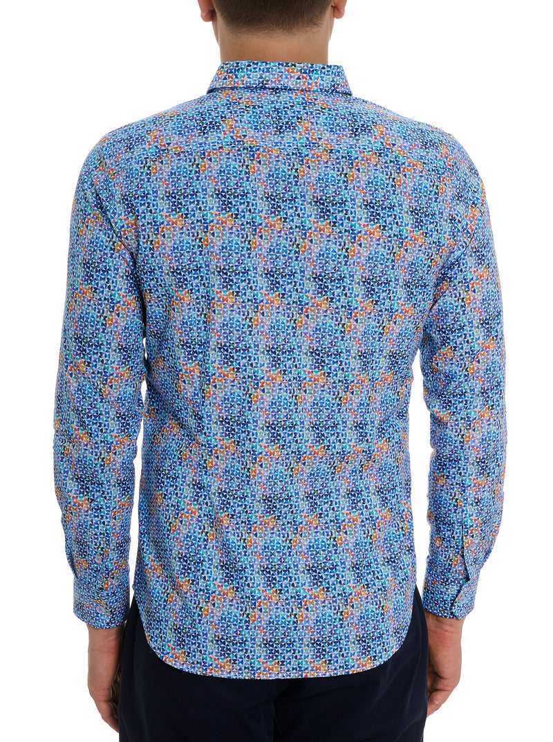 Multi Robert Graham Venlow Long Sleeve Button Down Shirt | 375612XJZ