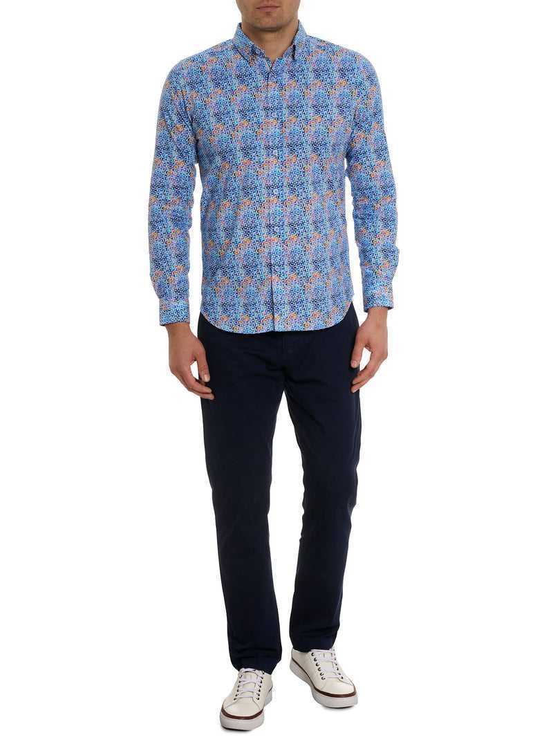 Multi Robert Graham Venlow Long Sleeve Button Down Shirt | 375612XJZ