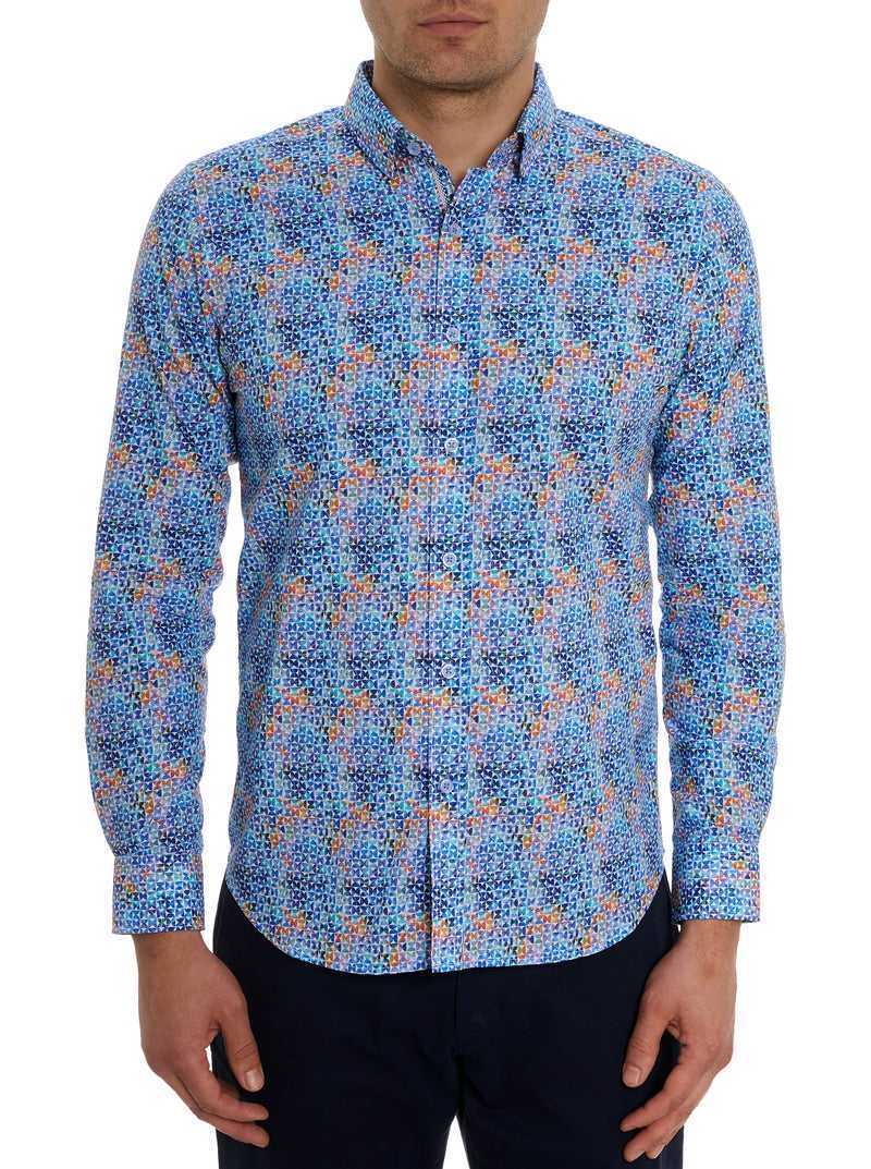 Multi Robert Graham Venlow Long Sleeve Button Down Shirt | 375612XJZ