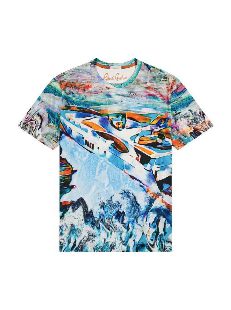 Multi Robert Graham Yacht Trip T-shirt | 079812HPU