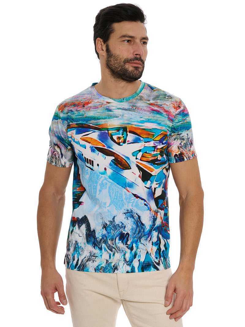 Multi Robert Graham Yacht Trip T-shirt | 079812HPU