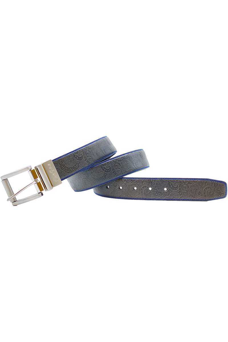 Navy Robert Graham Battlestar Reversible Belt | 403512TPG