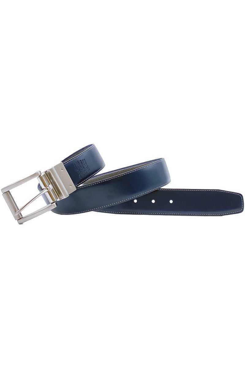 Navy Robert Graham Battlestar Reversible Belt | 403512TPG