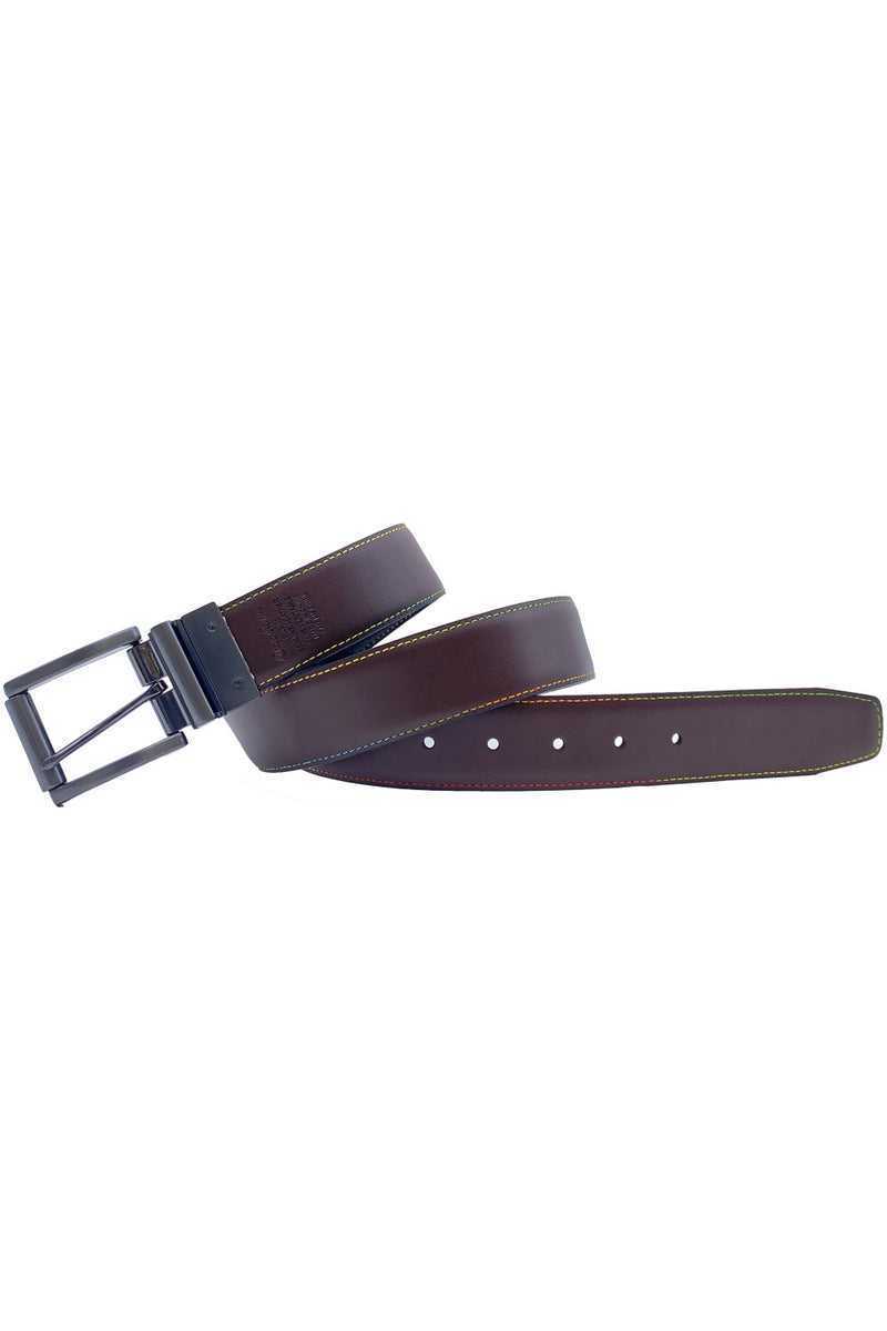 Navy Robert Graham Battlestar Reversible Belt | 403512TPG