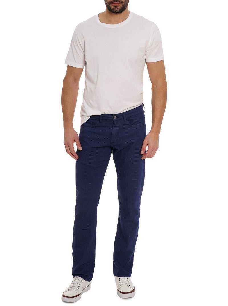 Navy Robert Graham Grant Pant | 798601TEG