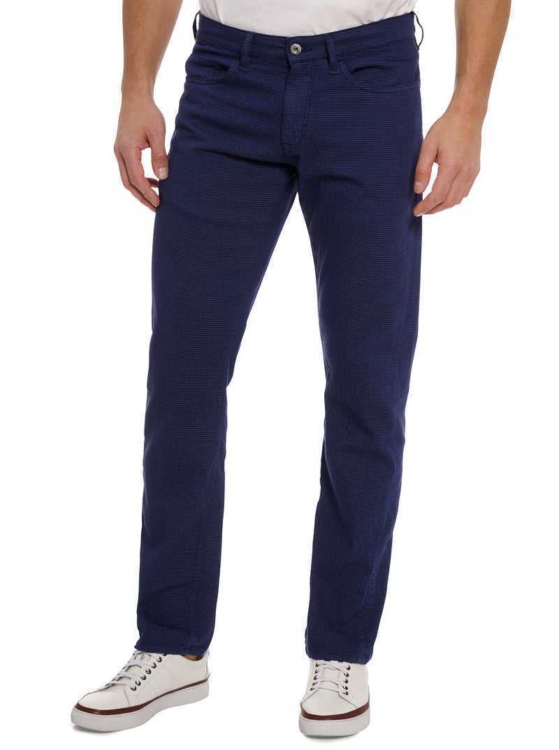 Navy Robert Graham Grant Pant | 798601TEG