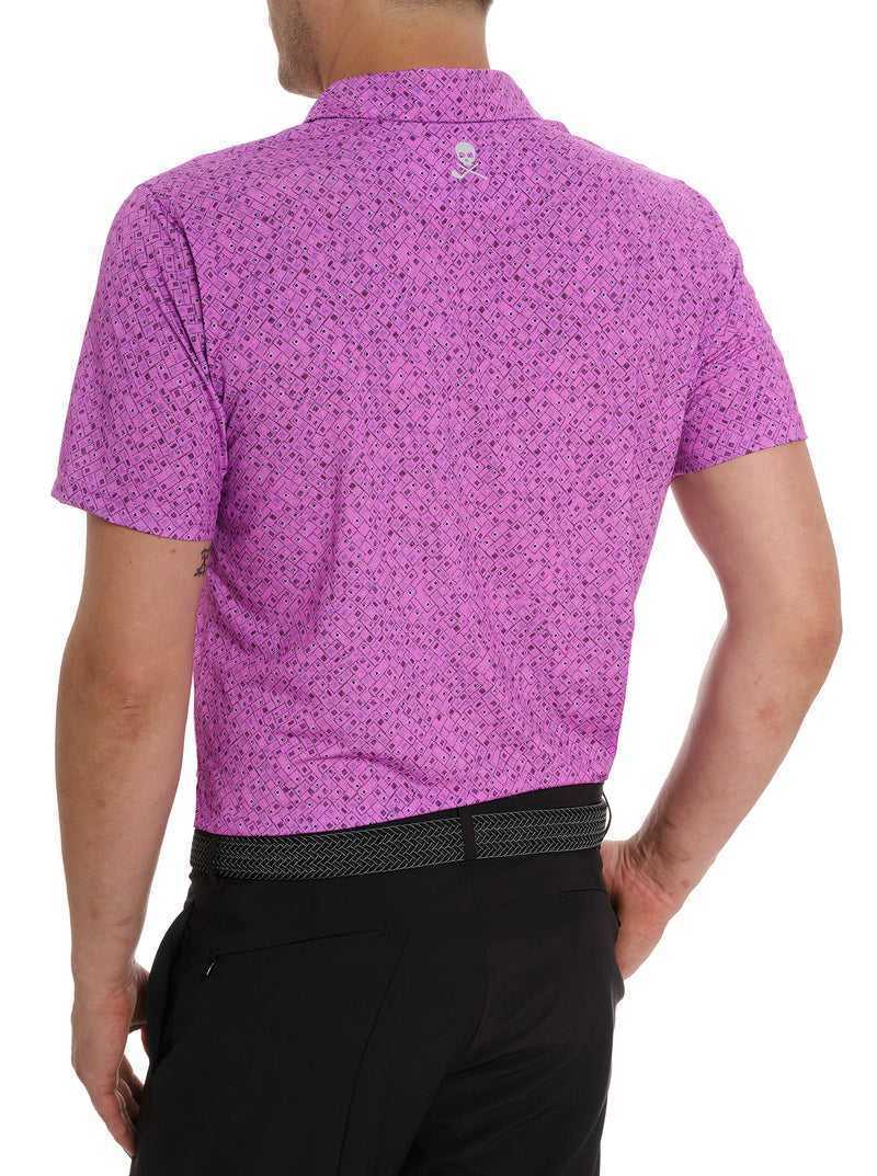 Periwinkle Robert Graham Sandzabar Polo | 476983RFI