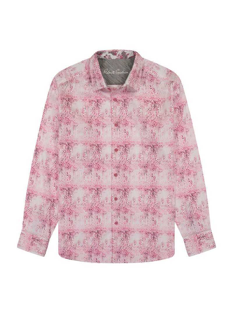 Pink Robert Graham Dreamweaver Long Sleeve Button Down Shirt | 289461ZGJ