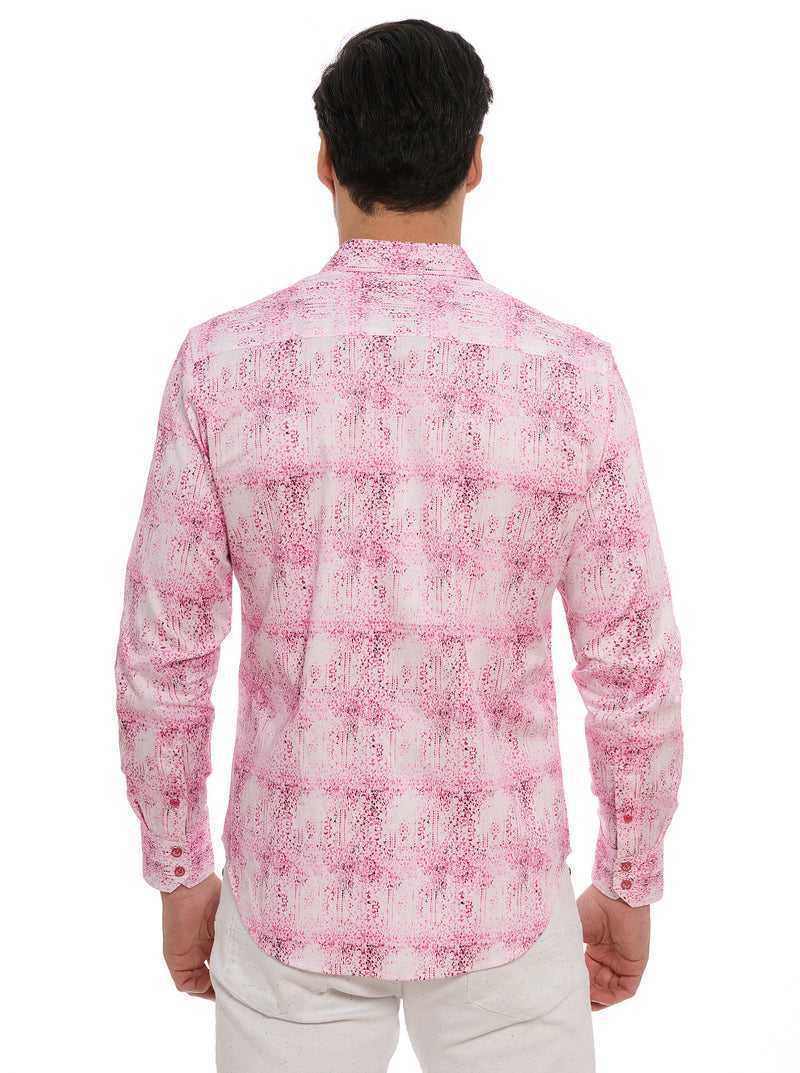 Pink Robert Graham Dreamweaver Long Sleeve Button Down Shirt | 289461ZGJ