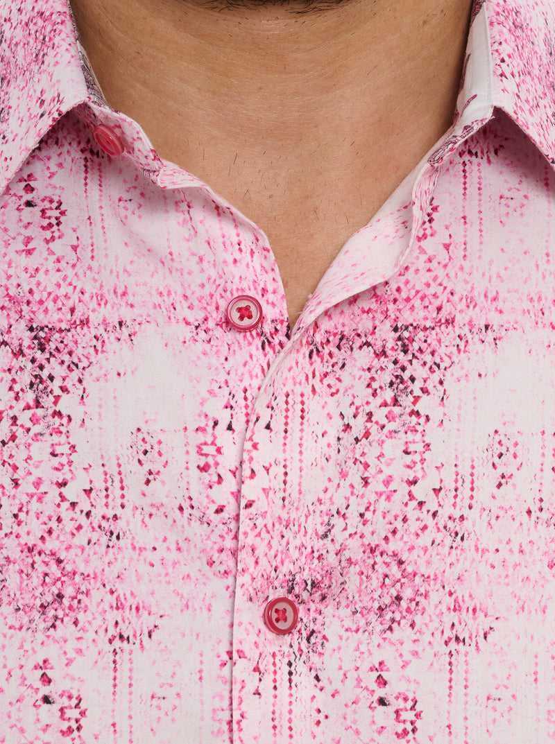 Pink Robert Graham Dreamweaver Long Sleeve Button Down Shirt | 289461ZGJ