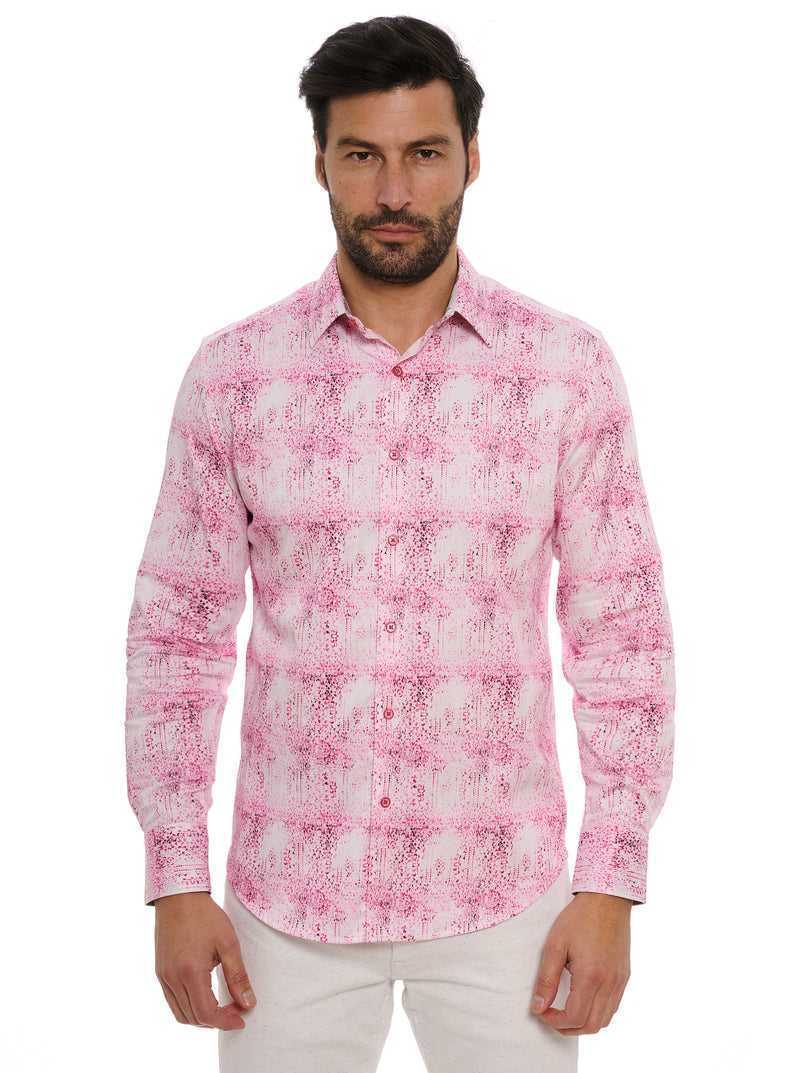 Pink Robert Graham Dreamweaver Long Sleeve Button Down Shirt | 289461ZGJ