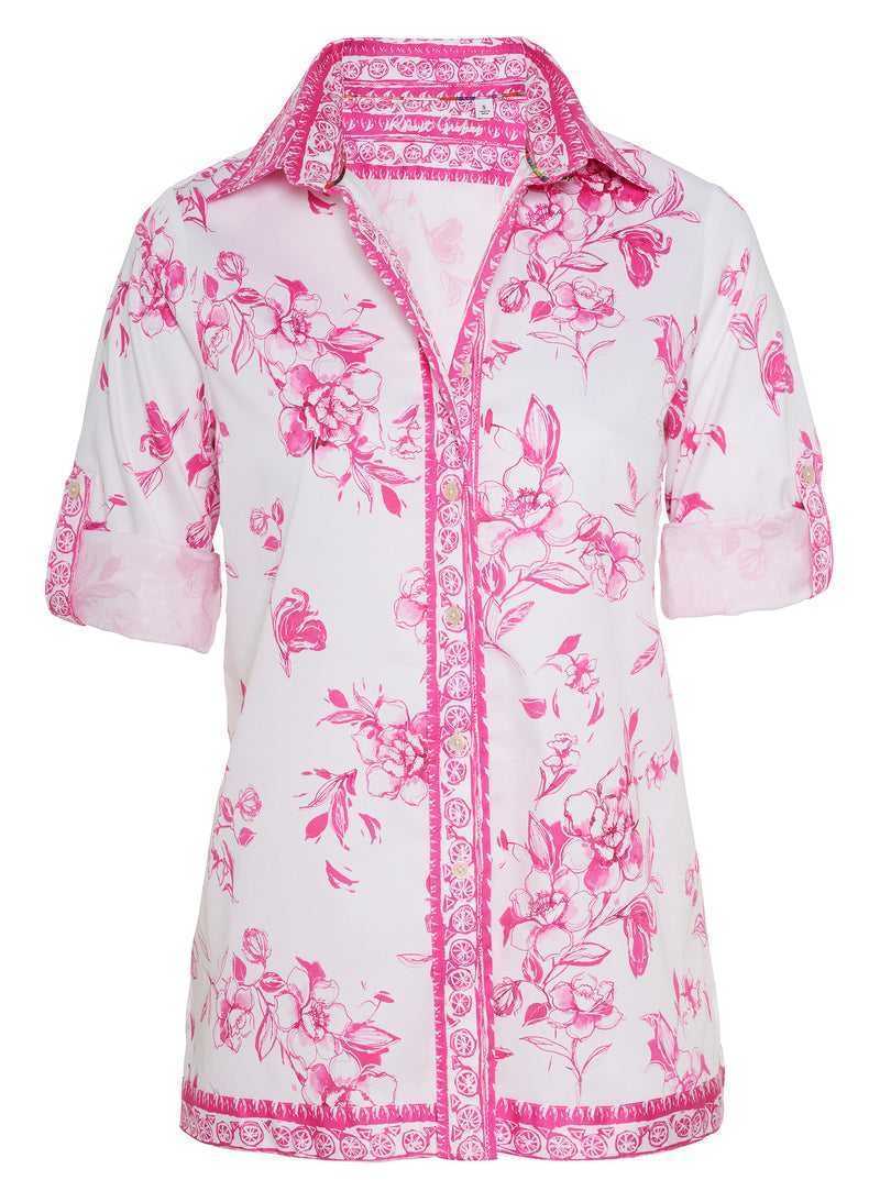 Pink Robert Graham Hadley Shirt | 143967CFW