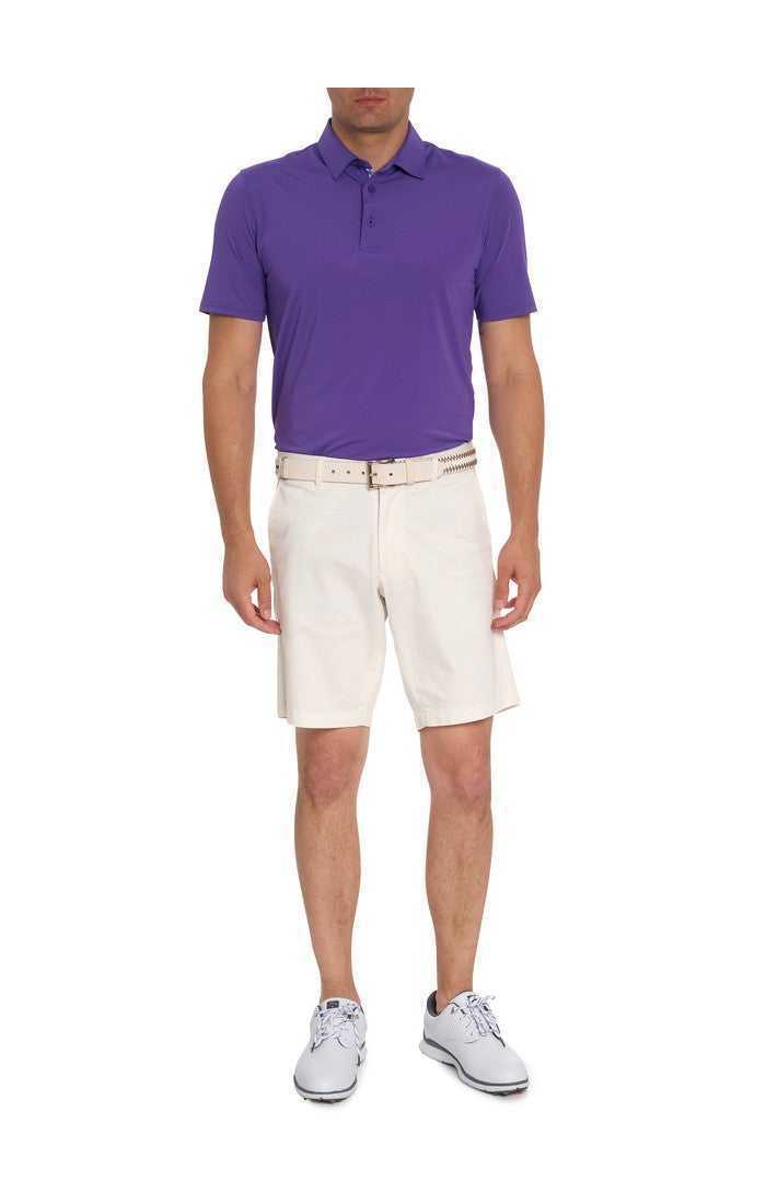 Purple Robert Graham Axelsen Performance Polo | 962473YQE